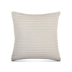 Bestlivings Kissenhülle Kordoptik, 45x45 cm, Creme. Dekokissen für Sofa & Gartenstuhl.
