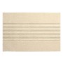 Floordirekt Schmutzfangmatte CIRCA Waschbar Rutschfest TPE-Rücken Beige Streifen 40 x 60 cm