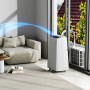 Mobile Klimaanlage FM-SOLAR 12.000 BTU mit WiFi in modernem Wohnraum.