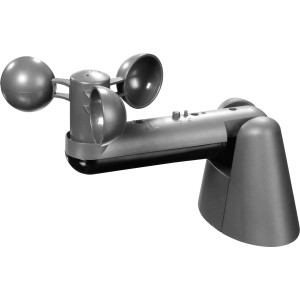 Grauer Windsensor für Kassettenmarkise, Zubehör für Sonnenschutz.