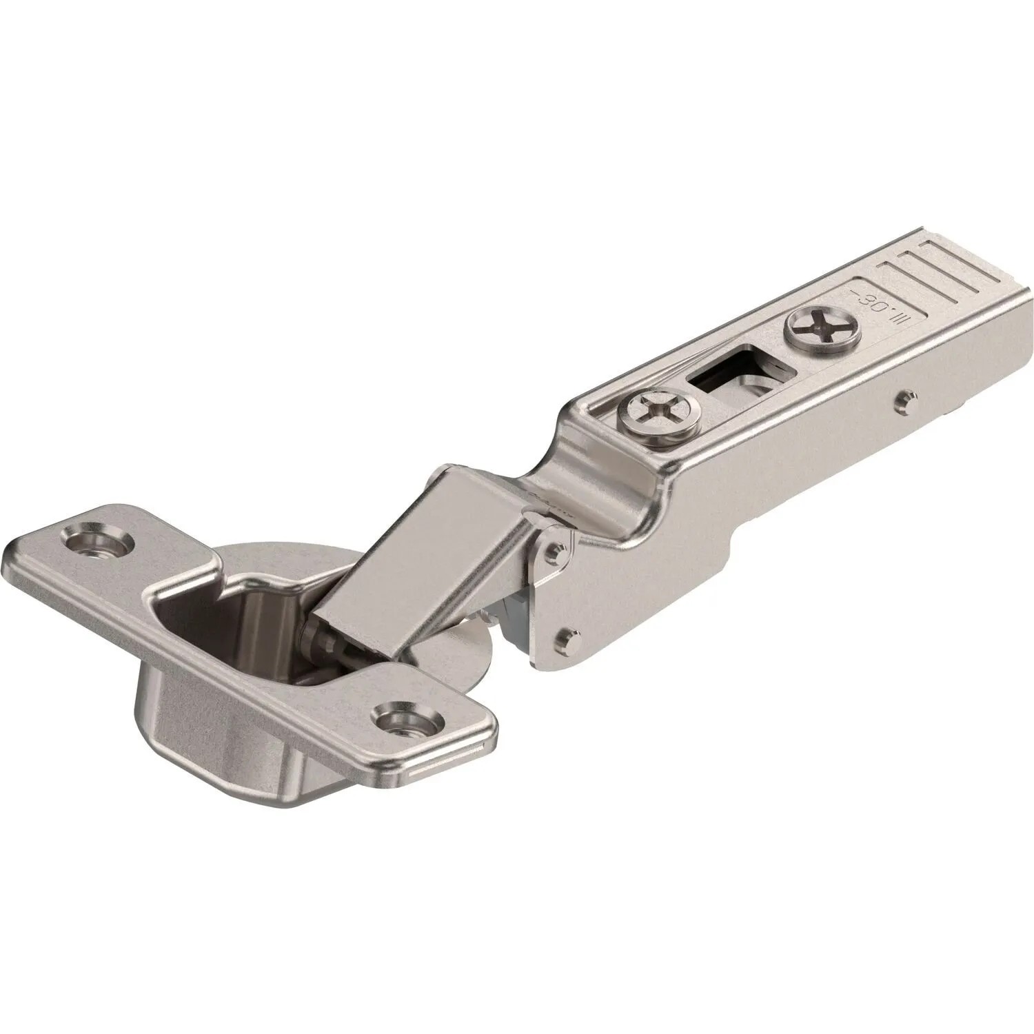 Blum Winkelscharnier Clip Top -30 Grad ohne Feder Schrauben