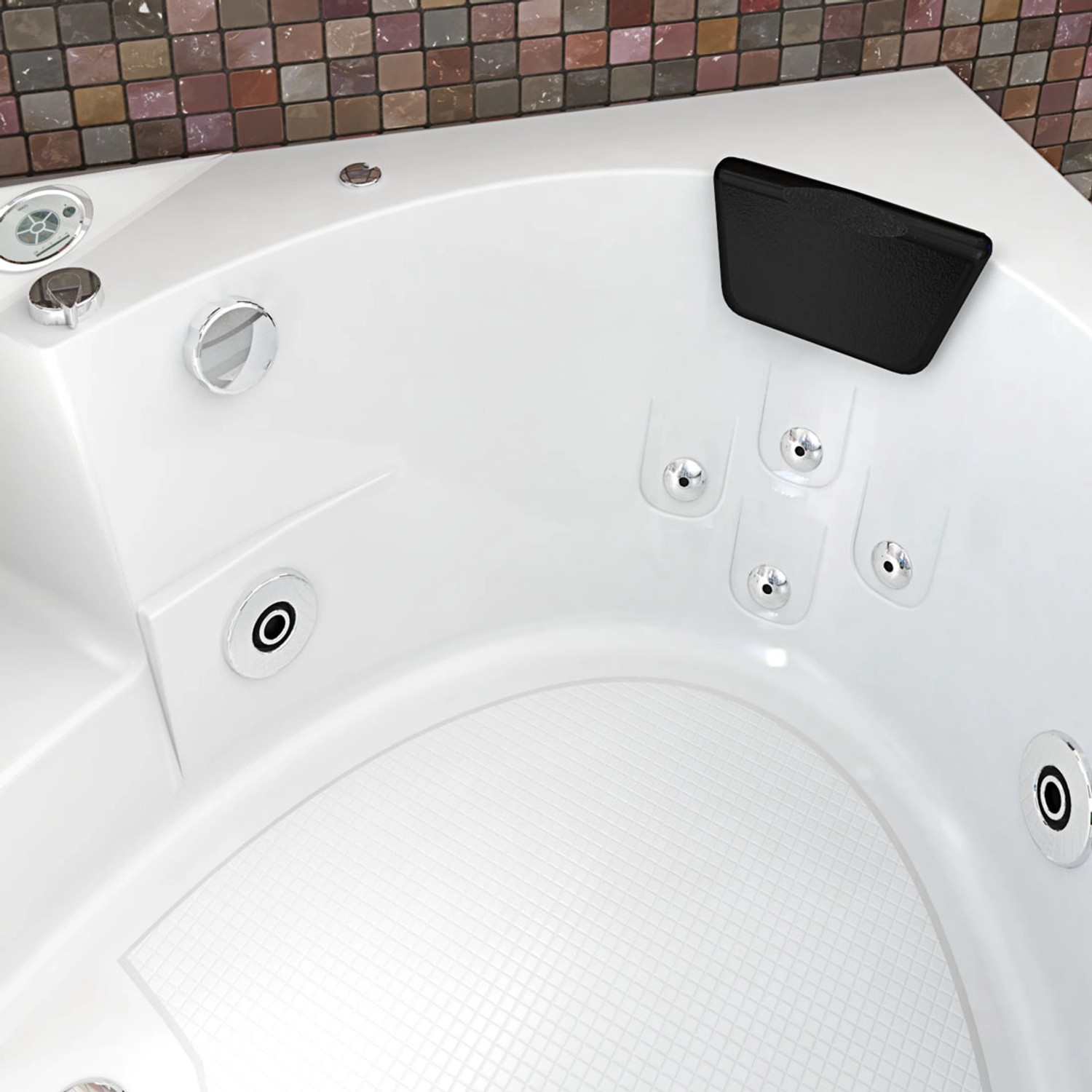 AquaVapore Whirlpool Pool Badewanne Wanne W06R 152x152cm kaufen bei OBI