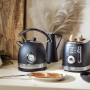 Insido Wasserkocher Retro aus Edelstahl in Schwarz_9