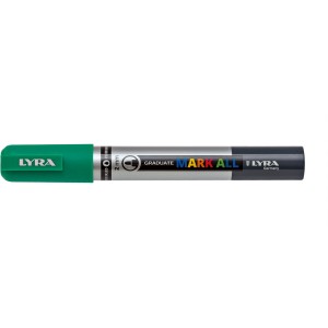 LYRA Mark All Marker in Smaragdgrün, Permanentstift mit 2mm Rundspitze für alle Oberflächen.