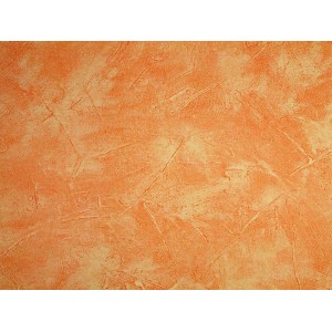 A.S. Creation Tapete Azzurro Uni Terra, orangefarbene Papiertapete mit Prägung.