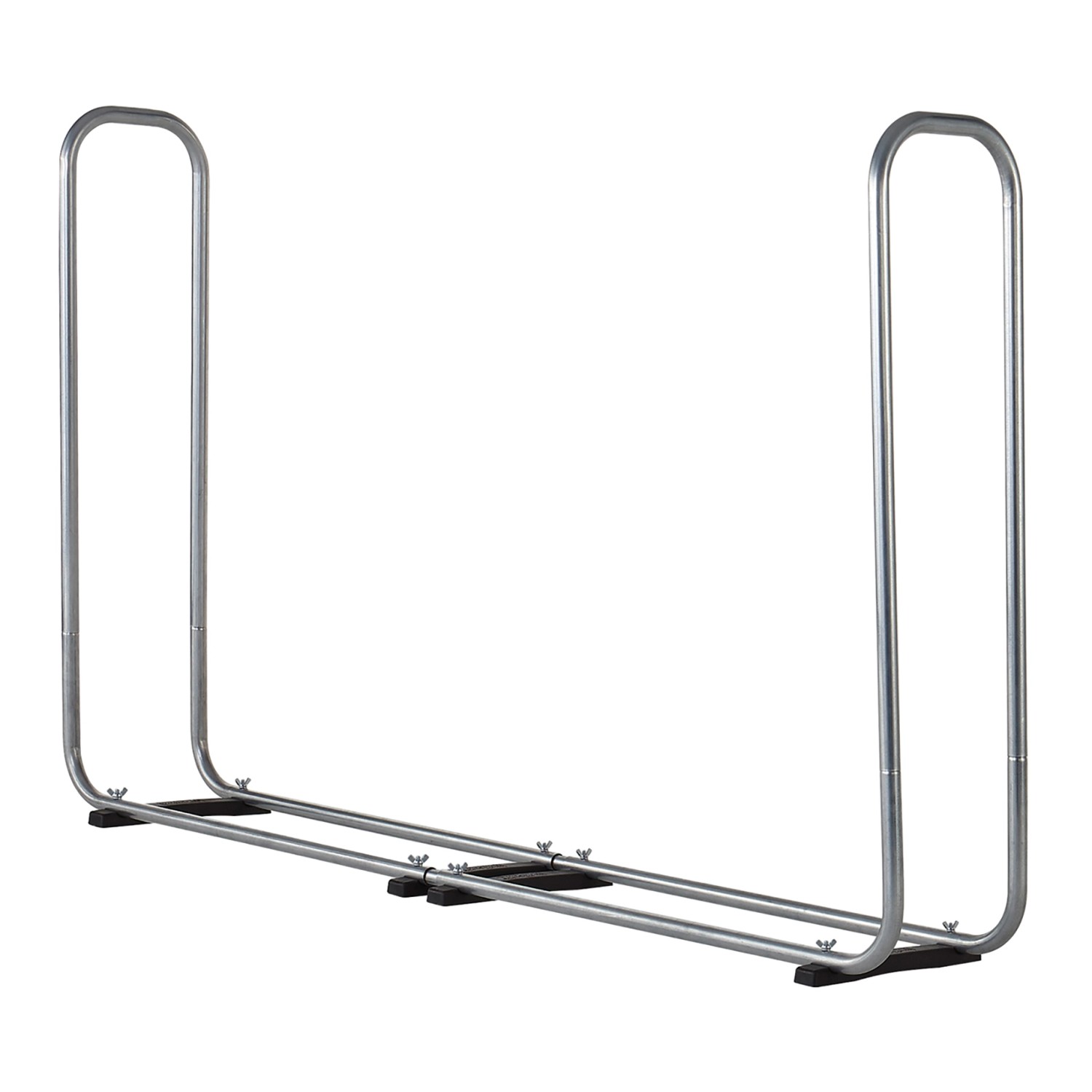 Tubiaz Holzstapelhilfe 8er Set - Stabile Gestelle Zum Stapeln Von Kaminholz, Flexibel In Der Größe