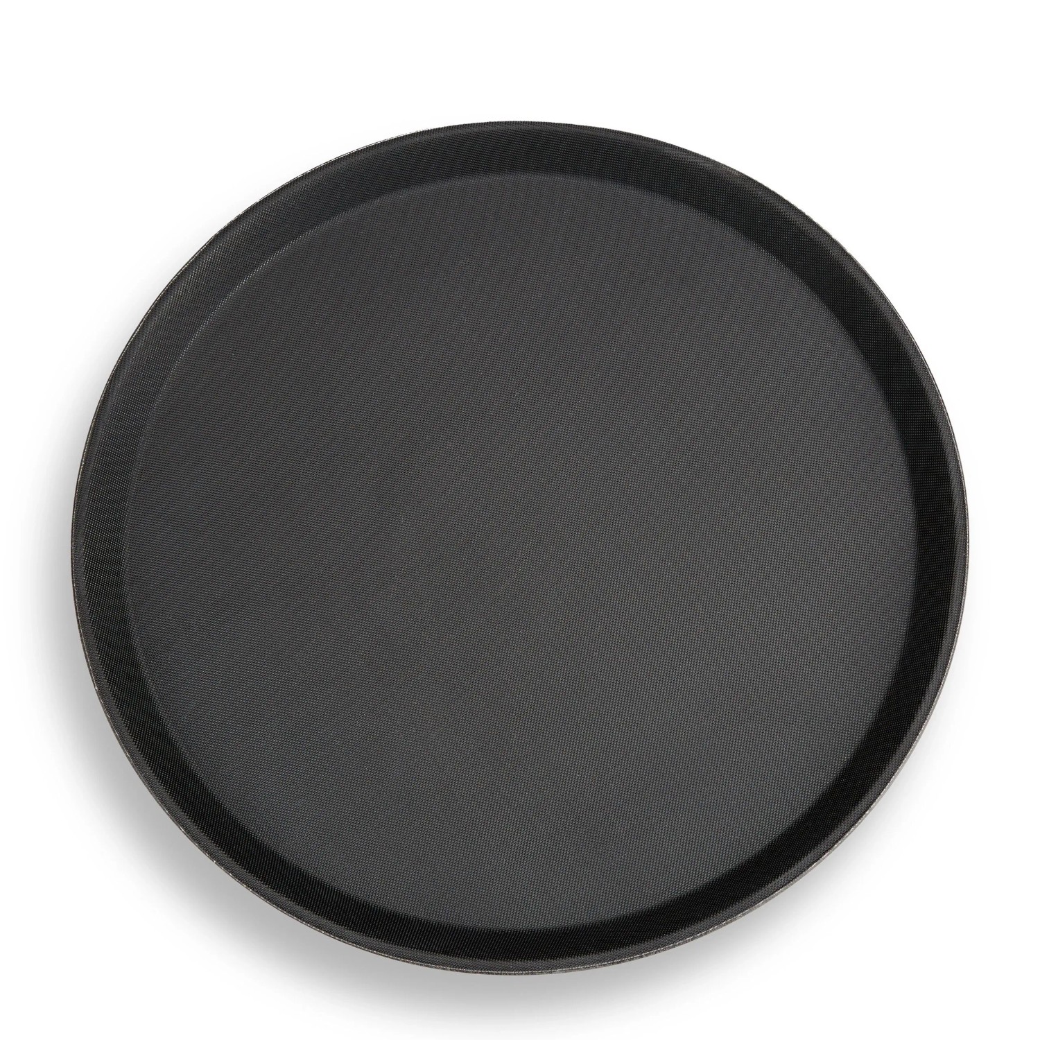 Relaxdays Gastro Tablett PP-Kunststoff Schwarz Rutschfest 2 cm x 35 cm 0,5 kg