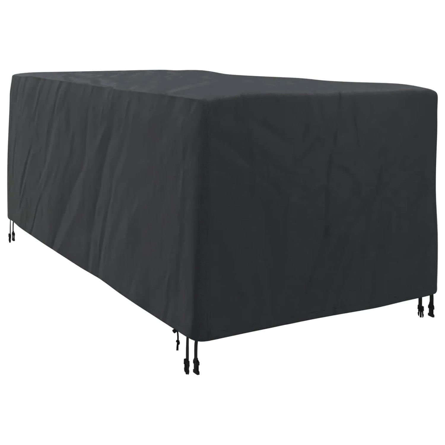 vidaXL Loungerhülle Uni Schwarz 74 x 210 x 40 cm Stoff 4105900 günstig online kaufen
