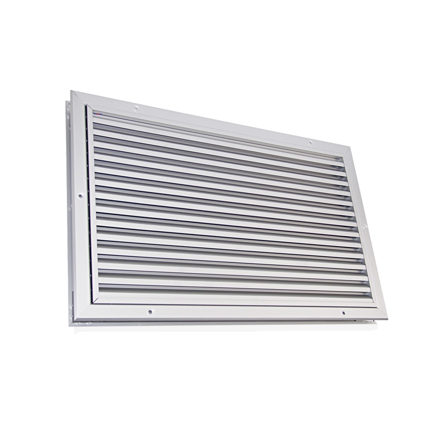 Häusler Lüftungsgitter LG-5030 DORAA Lamellengitter Alu 535 x 335 Abluftgitter