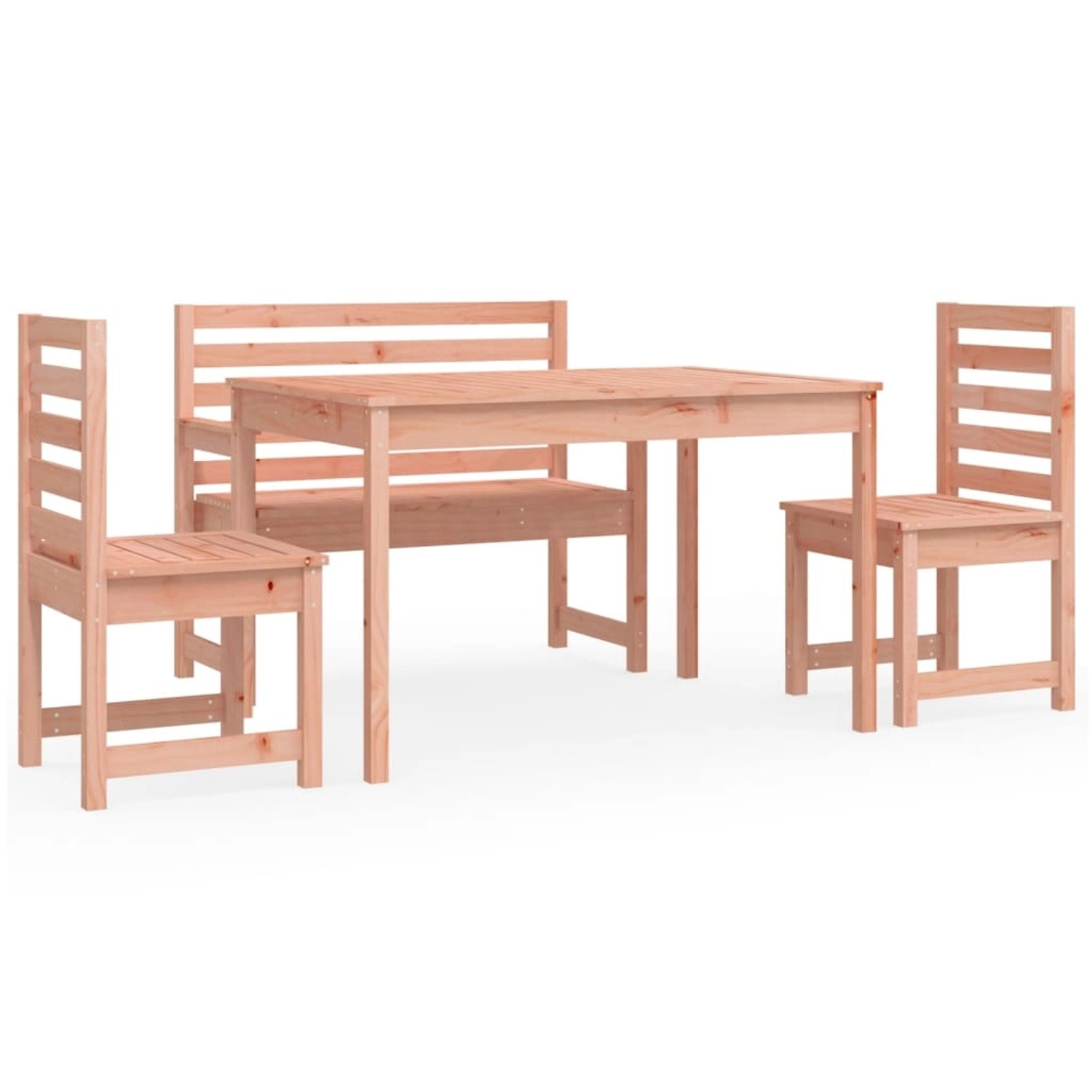 vidaXL 4-Tlg Garten-Essgruppe Massivholz Douglasie 3154694 günstig online kaufen