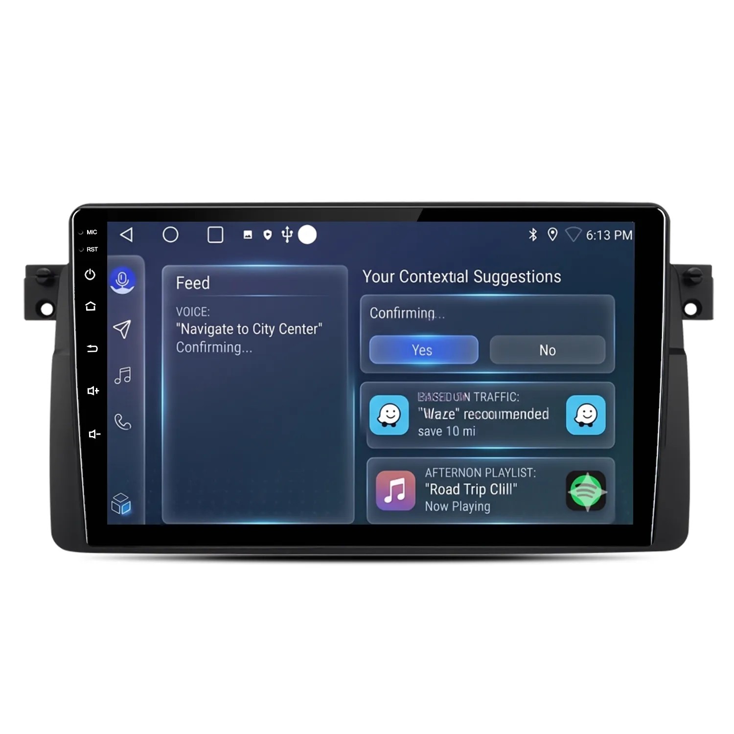 Image of Junsun 9 Zoll Autoradio Für BMW E46 1998 To 2006