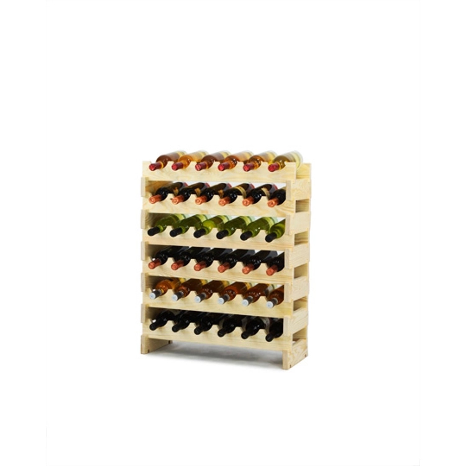 PROREGAL Weinregal Vinoteca Flex  HxBxT 68 x 65 x 29 cm 36 Flaschen Massive günstig online kaufen