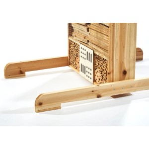 Kobolo Insektenhotel Insektenhaus HONEY aus Verschiedenen Materialien