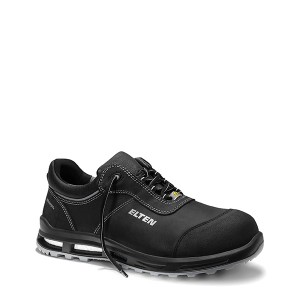 Schwarzer Elten Sicherheitshalbschuh Reaction XXT Low ESD S3, Größe 41.