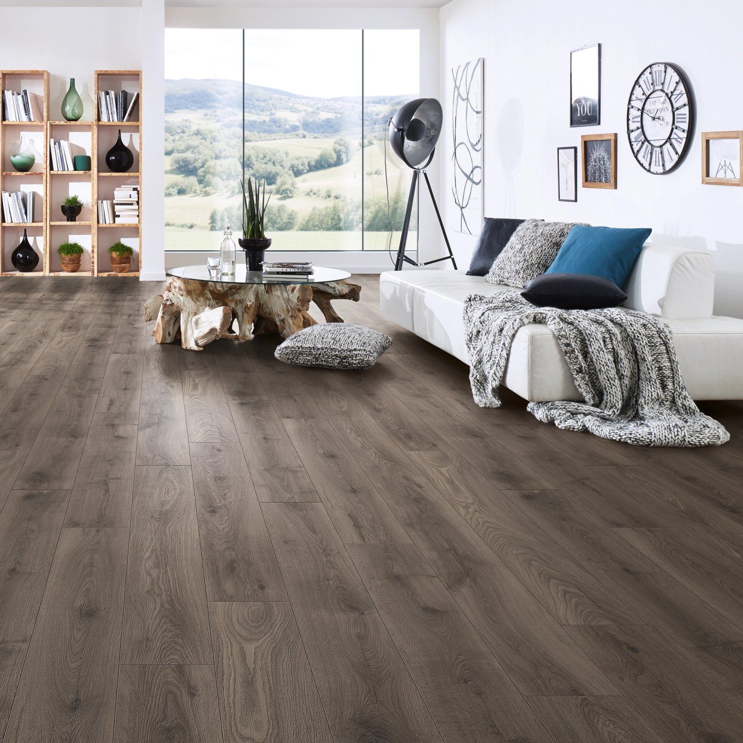 Organic Classic Laminatboden 12mm Steelworks Oak Wasserresistent kaufen