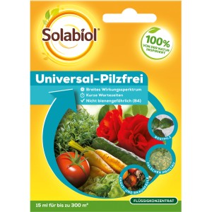 Solabiol Universal-Pilzfrei 15ml für Zierpflanzen und Gemüse, zur Bekämpfung von Pilzkrankheiten.