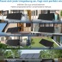 SUNSHARE Balkonkraftwerk 200W mit Halterung für verschiedene Montageorte.