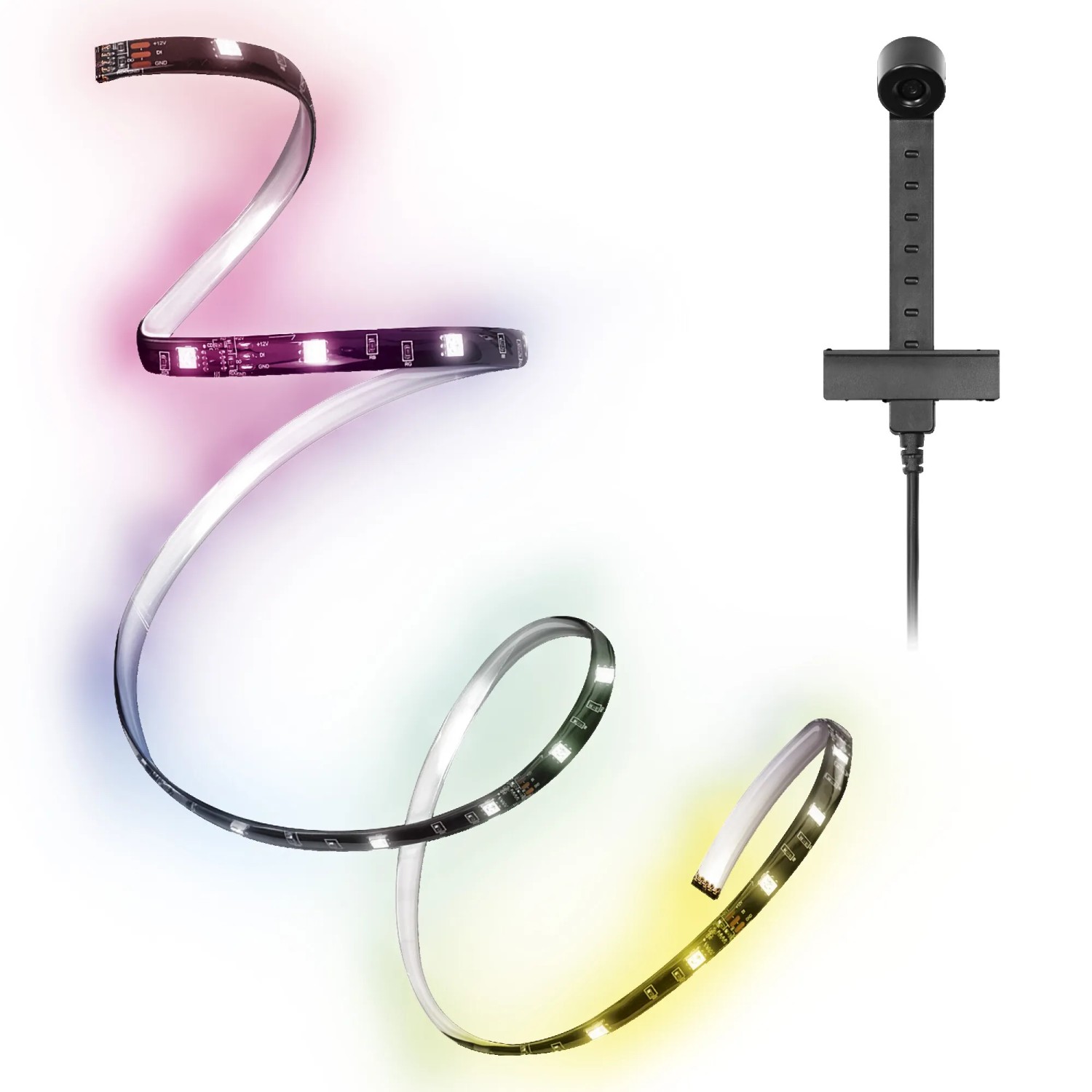 Ledvance LED-Streifen Flex AudioTV mit USB, RGB, Farbsensor und Sound-Empfänger, 200cm.