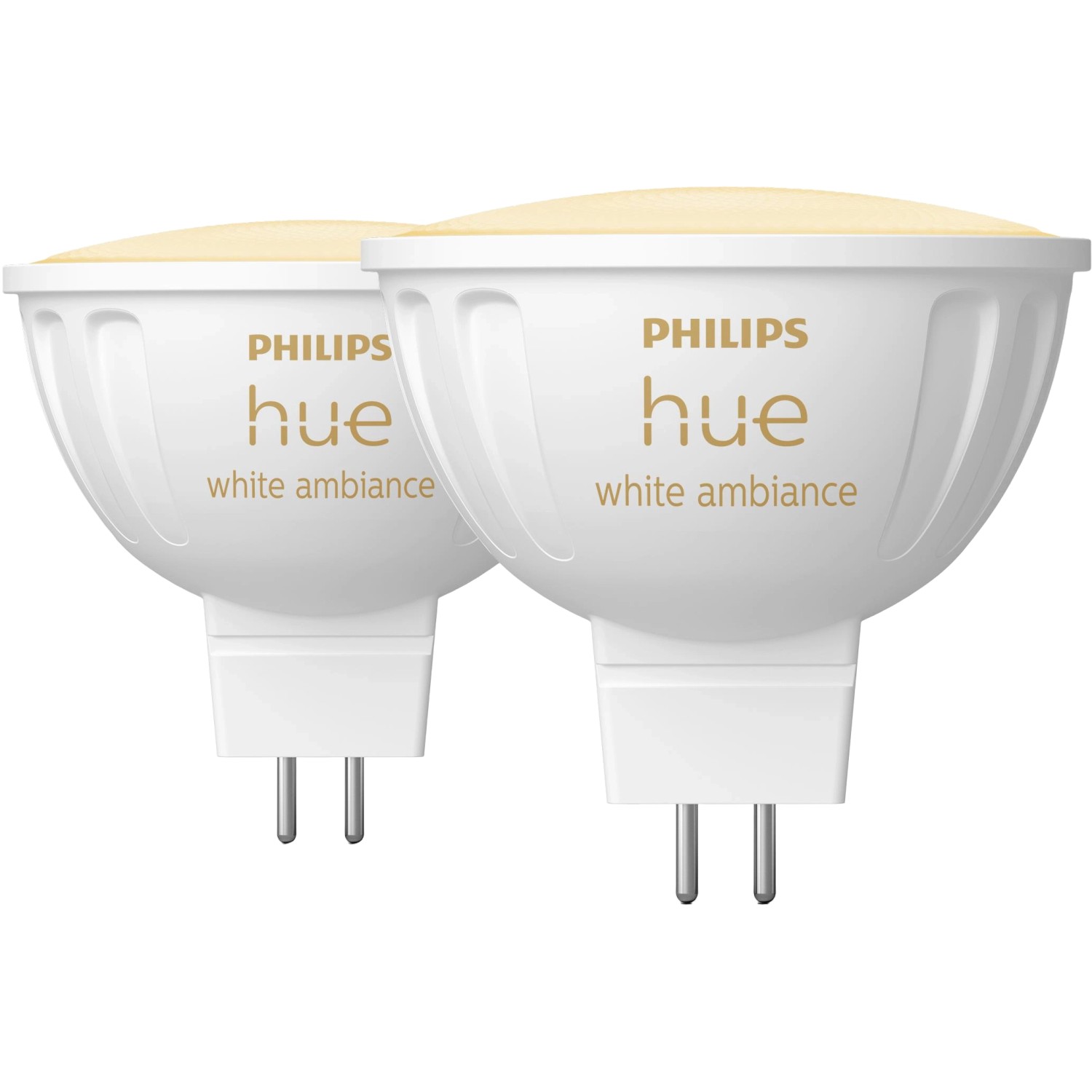 Philips Hue LED-MR16 White Ambiance 2er-Pack 2 x 400 lm
