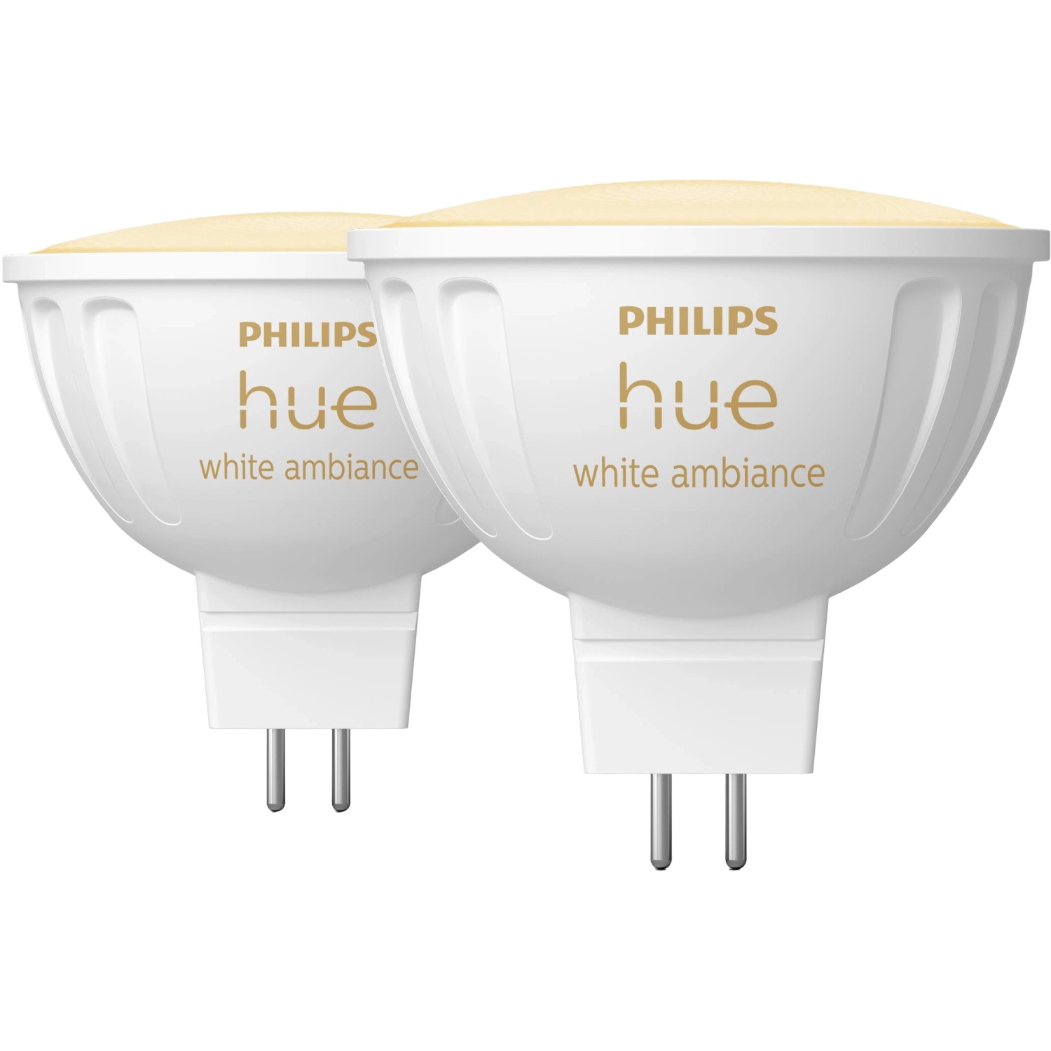 Philips Hue LED-MR16 White Ambiance 2er-Pack 2 x 400 lm kaufen bei OBI