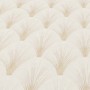 Erismann Vliestapete Elle Decoration 4 Avantgarde Creme mit Art Deco Fächer-Muster.
