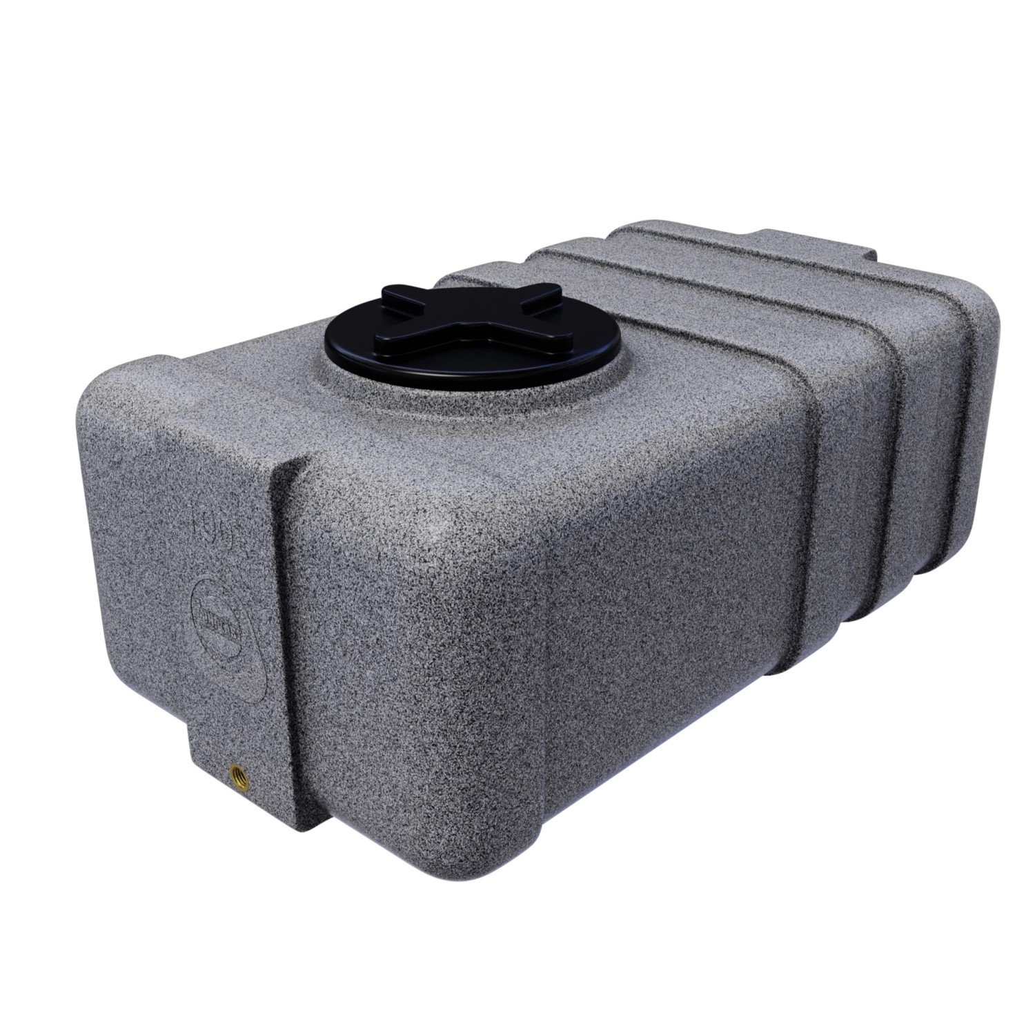 KMND 100L Rechteckig Trinkwasser Wassertank Marmoriert