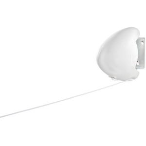 Leifheit Wandtrockner Rollfix 80 Single Longline, Wäscheständer mit automatischem Leineneinzug.