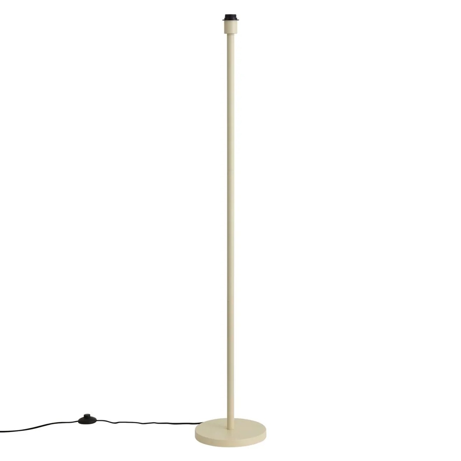 QAZQA Japandi Stehleuchte Beige ohne Schirm Simplo