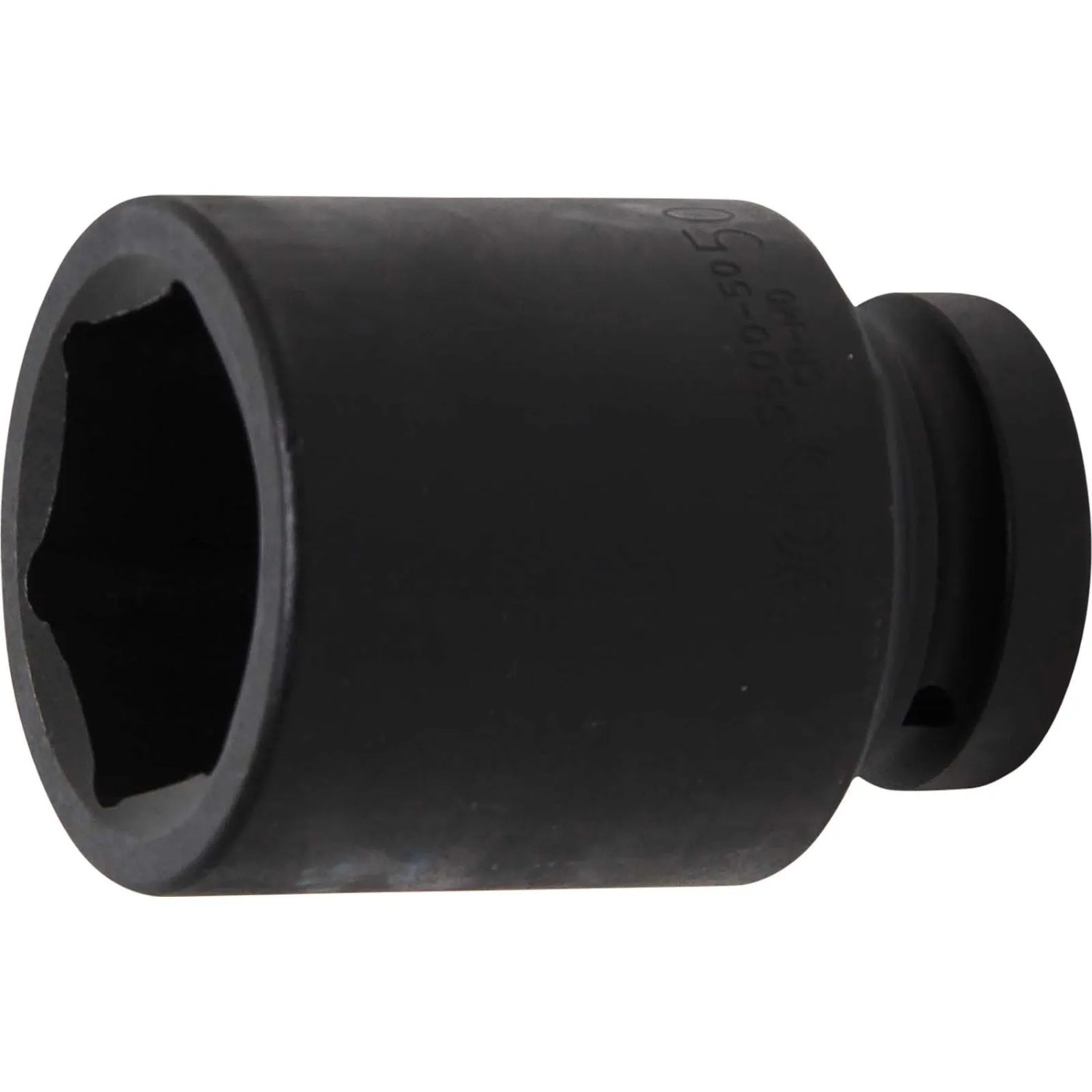 BGS Kraft Steckschlüssel Einsatz Sechskant Tief Antrieb Innenvierkant 25 Mm  1 Zoll  SW 50 Mm 5500 50