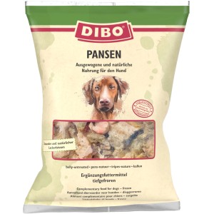 Dibo Hunde-Barf Pansen, 500g Packung Frostfutter für Hunde.