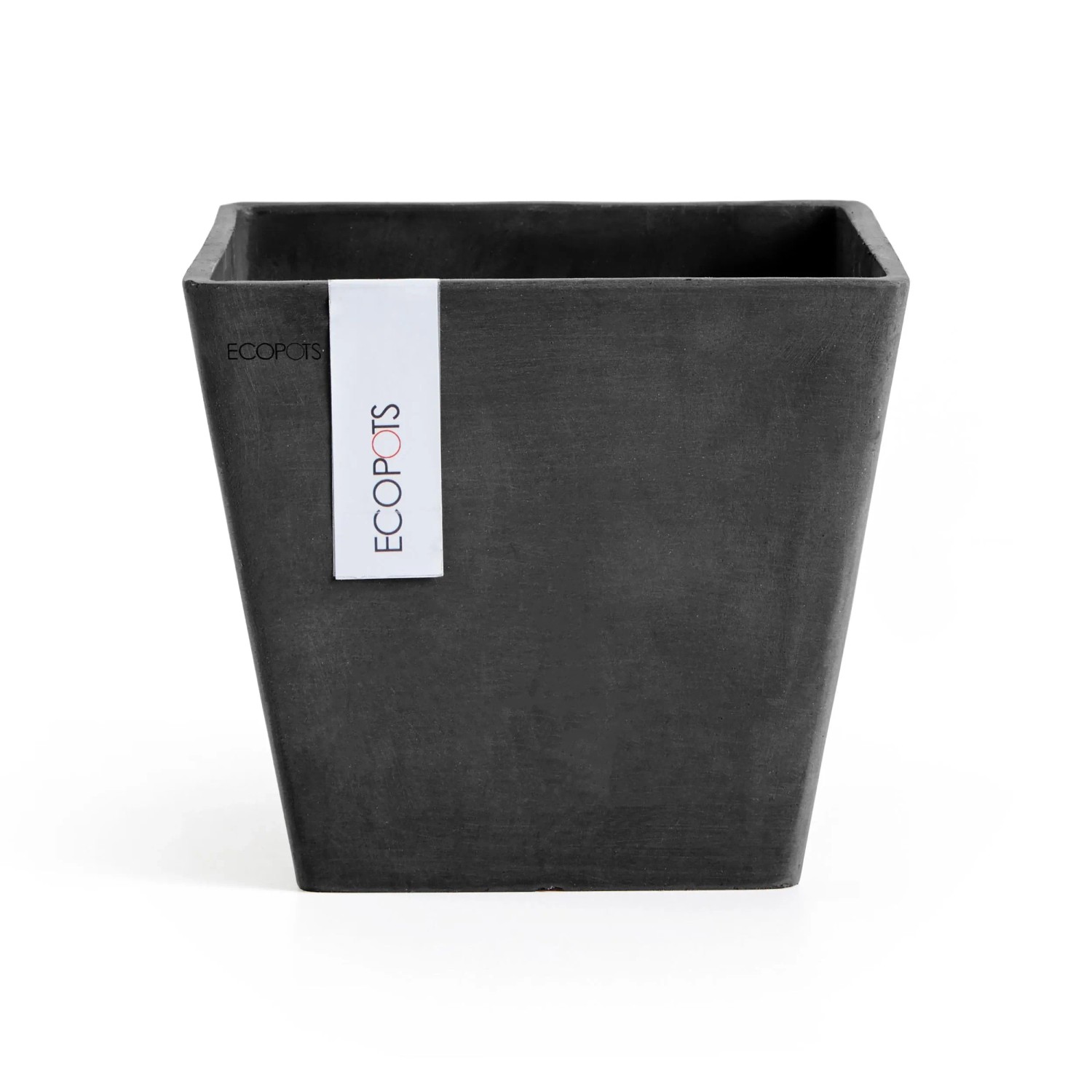 Ecopots Pflanztopf Rotterdam Dunkelgrau 20 cm