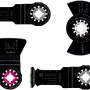 Bosch Starlock Set, 4-teilig, für Multifunktionswerkzeuge: Sägeblätter für Holz & Metall.