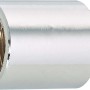 Verchromte Hahnverlängerung aus Messing, 30 mm, für Gewindefittings in Sanitärinstallationen.