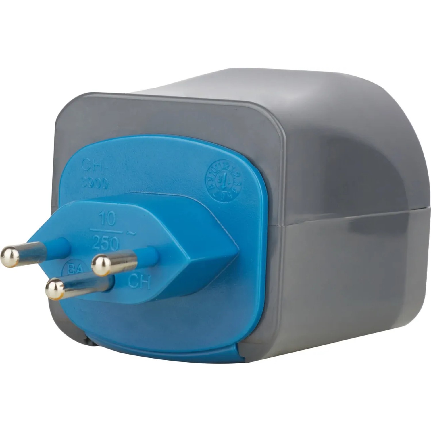 Brennenstuhl Reiseadapter-Set, schwarz, mit Stecker für über 150 Länder.