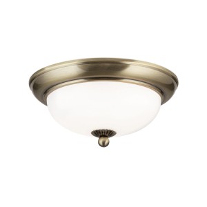 Antike Orion Deckenleuchte Empira, Ø 26cm, mit mattiertem Glas für angenehmes Licht.