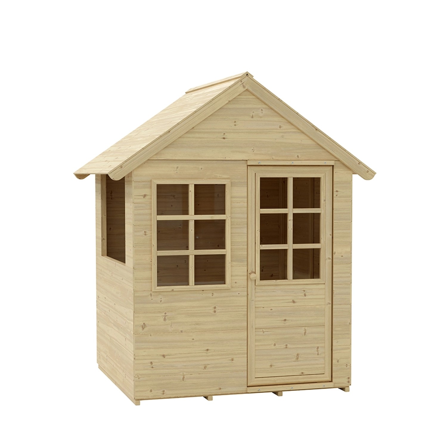 Westmann Holz-Spielhaus Holla 92 cm x 99 cm x 140 cm Natur FSC®