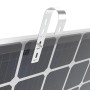 ABSSAR Multi-Halteset zur Solarpanel-Montage am Balkon, Detailansicht.