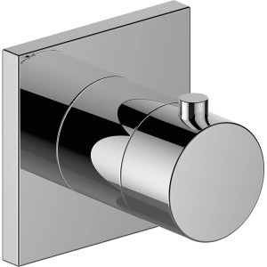 Keuco IXMO Thermostatbatterie, eckig, Chrom, für Unterputzmontage.