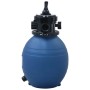 vidaXL Pool-Sandfilter mit 4-Wege-Ventil Blau 300 mm 92246_2