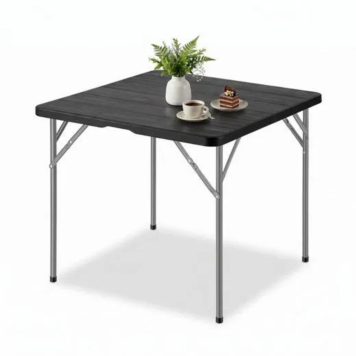 Sekey Gartentisch Klappbar Holz Optik Campingtisch Klapptisch 4 Personen