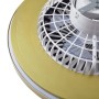 Lindby LED Deckenventilator mit Lampe Teleo 10022132 Dimmbar Leselampe Modern in Gold Messing 1-flammig Wohnzimmerleuchte_7