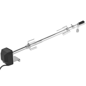 vidaXL Grillspieß mit Motor Stahl 1000 mm 42249