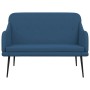 vidaXL Sitzbank Blau 110x76x80 cm Stoff 351490_3
