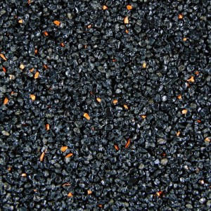 Terralith Buntsteinputz Mosaikputz 2mm 14 kg BSP117 Orange Schwarz