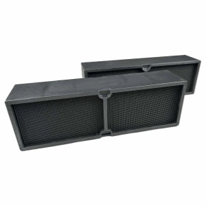 AIR2GO Keramik- Aktivkohlefilter für Elica Nikola Tesla FIT Regenerierbar KIT0167755 2 Stück