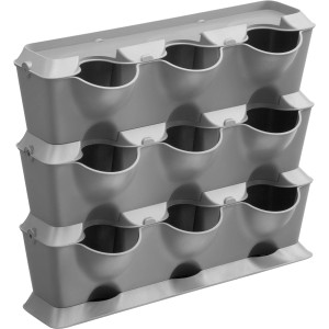 Gardena NatureUp! Vertikal Pflanz-Basis-Set für 9 Pflanzen, aus Kunststoff, für den vertikalen Garten.