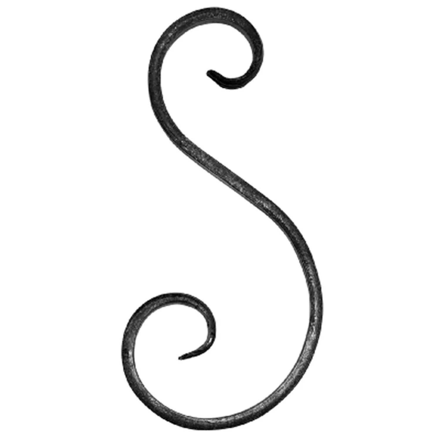 FeNau S-Schnecke Maße 170x80 mm Material 12x5 mm Stahl S235JR Roh