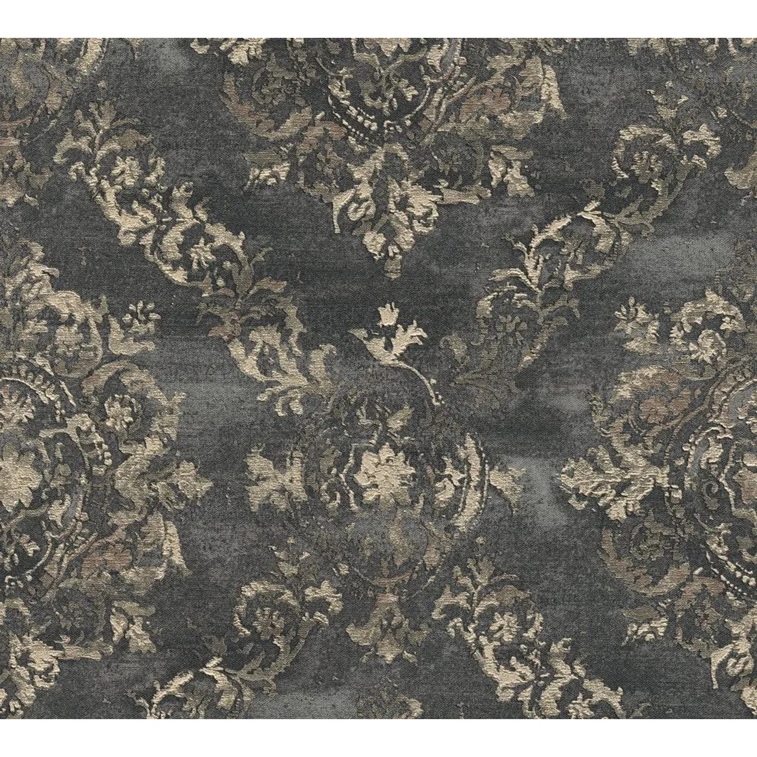 Tadessi Tapete Ornament M1-No.1850 Vliestapete in Grau