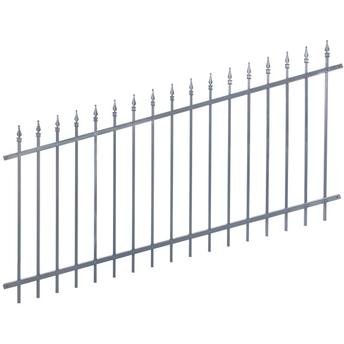 Gartenzäune Aluminium kaufen bei OBI