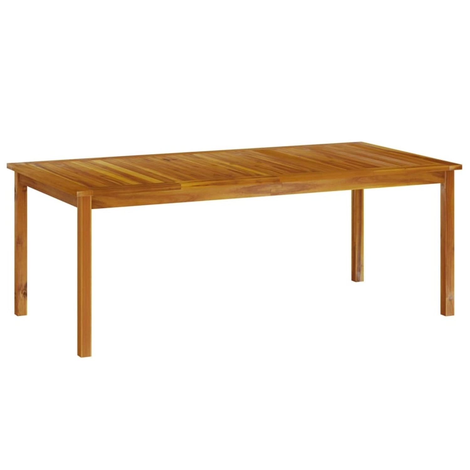 vidaXL Gartentisch 200x100x74 cm Massivholz Akazie 318744